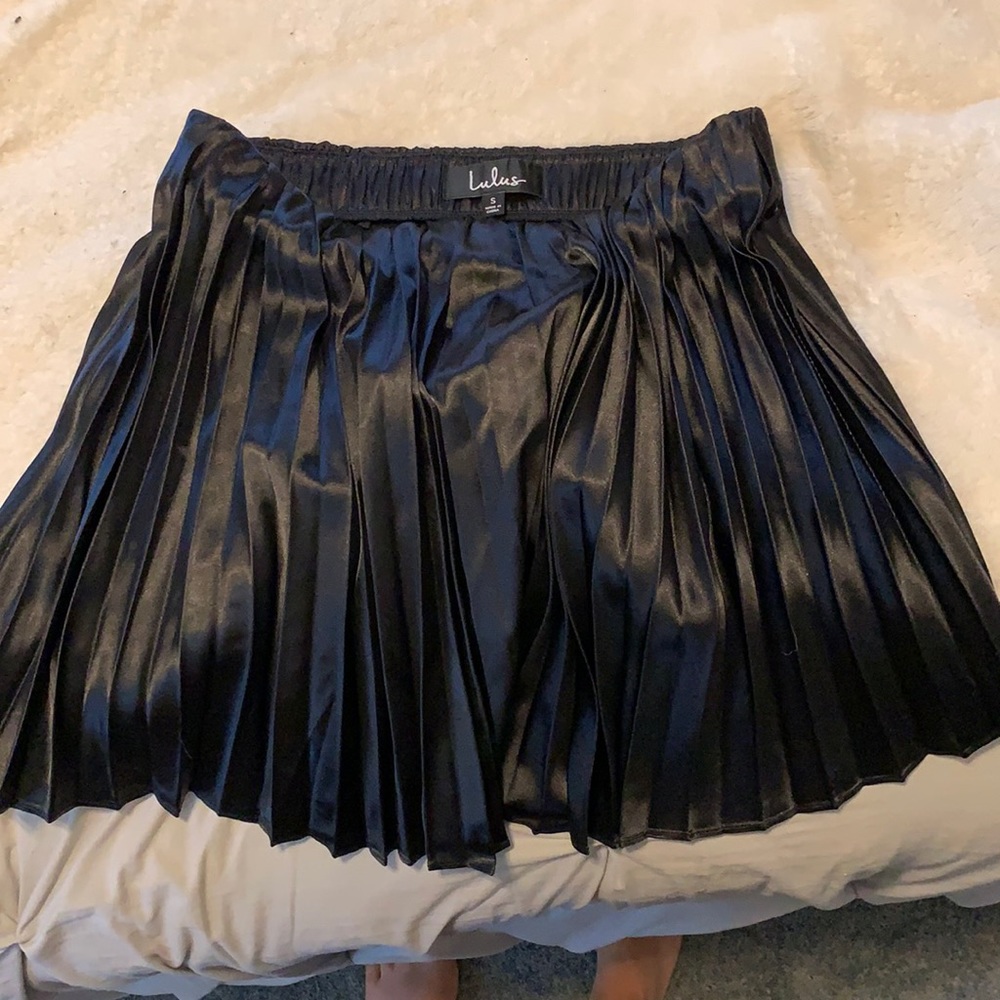 Black satin Mini skit!